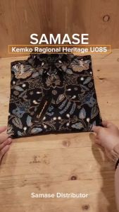 SAMASE Kemko Ragional Heritage U085 Kemeja Koko Batik Pria Dewasa Lengan Pendek 2025