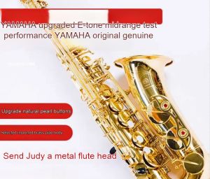 Yamaha alto saxophone wind instrument YAS-62 in E-flat key for beginners and professional performance