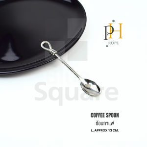 ช้อนส้อมมีด  สแตนเลส304  รุ่นเชือกทุบเงา