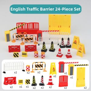 Traffic Barrier Model Toy Set