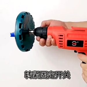 เครื่องเจาะรู ดอกสว่านโฮลซอ เส้นผ่าศูนย์กลาง 45-130 มม. อเนกประสงค์ พร้อมสเกลวัด สำหรับเจาะรูโฮลซอ สำหรับงานไม้ ไม้ ยิปซั่ม