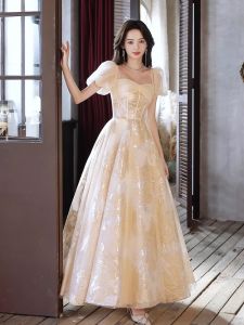 Elegant French Style Evening Gown Womens High-End Sensation 2026 New Party Lightweight Luxury Small Audience Adult Dress