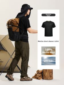 NatureHike | Antibacterial UV Protection Merino Wool T-shirt 25 Year Edition