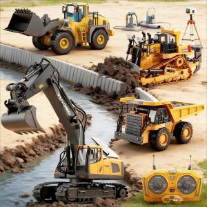 LIWAN | Remote Control Electric Construction Toy Excavator