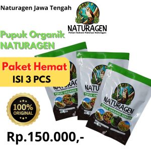 3 Bungkus Pupuk Bio Organik Naturagen Garansi Original Pupuk padi pupuk jagung pupuk semua tanaman pupuk cabai pupuk sawit pupuk naturagen padi naturagen untuk padi pupukpadi serbuk pupuk naturagen serbuk pupuk pelebat buah pupuk karet pupuk pelebat buah