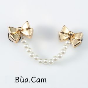 Phụ Kiện Giày Crocs DIY Trang Trí Khóa Kim Loại Chữ Cái Kim Cương Chuỗi Ngôi Sao Thông Minh Hoa Giày Phụ Kiện