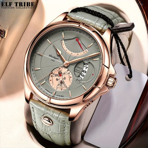นาฬิกาควอทซ์หนังสำหรับผู้ชายที่ขายดีที่สุดกันน้ำปฏิทินเรืองแสงนักเรียนฉบับภาษาเกาหลีโรงงานนาฬิกาผู้ชายในปัจจุบัน