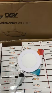 Đèn Led Tròn Mỏng Âm Trần Ánh Sáng Trắng Vàng Trung Tính Công Suất 6w 9w 12w có Tăng Phô