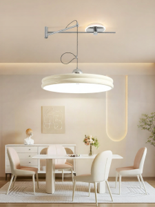 HUIPU ZHAOMING | Adjustable Arm Eye-protection Pendant Light for Dining Room and Living Room Modern Minimalist