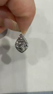 Poh Heng Jewellery 18K Pendant in White Gold (Online Exclusive)