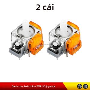 2 CÁI/10 CÁI Cần Điều Khiển TMR Cho Switch Pro PS5 PS4 Xbox Series - Cần Điều Khiển Tương Tự 3D Chống Trôi Kết Nối USB Để Nâng Cao Trải Nghiệm Chơi Game