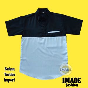 Baju koko anak kurta anak koko anak laki-laki lengan pendek toyobo import usia 3-13 tahun imade premium quality
