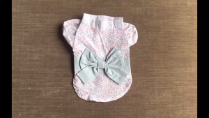 VÁY HOA ĐỎ KIỂU NHẬT BẢN SANG TRỌNG TỪ TỪ 0.5-8KG DÀNH CHO CHÓ MÈO