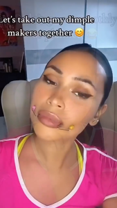 Alat Pembuat Lesung Pipi 2pcs Untuk Pipi yang Lebih Menarik Naturalis Mudah Digunakan Kapan Saja