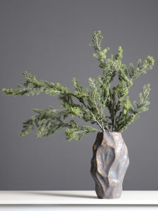 New Chinese Style Artificial Pine Branches Fake Flowers Green Plants Living Room Homestay Tea Room Zen Decoration Ornaments