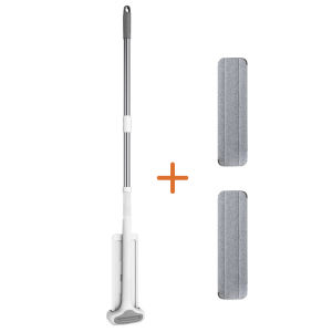 【NEW】 Wall Cleaner Mop Telescopic Long Handle Microfiber Floor Mop Multifunctional Hands Free for All Floor Types&Windows