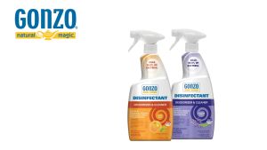 Disinfectant Deodorizer & Cleaner Spray Citrus Gonzo USA