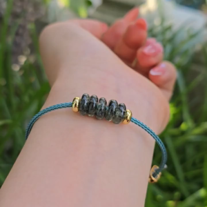 Q1569 Vòng ngũ điếu TA Tóc Xanh cho mệnh Mộc và Hoả - Phong Thuỷ TUDO