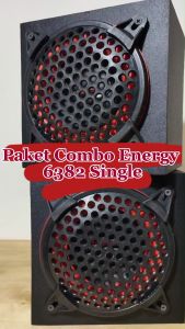 Paket Combo Subwoofer Mobil 6 Inch Legacy Energy LG 6382 / LG6382 / LG6382 + Box Speaker 6 Inch