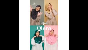 Altalita - Hijab Bergo Qiara Penguin Size S Kerudung Sport Instan Menutup Dada Terbaru Jilbab Jersey Instan Premium Cocok Untuk Sekolah Olahraga Volly Futsal Senam dan Sehari-Hari