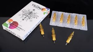 Yilong 20/50pcs Beginner Disposable Mixed Tattoo Cartridge Needle Shader RL RM RS M1