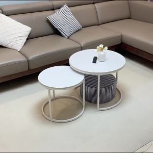 MOLORE | Simplistic Luxurious Round Nesting Tea Tables