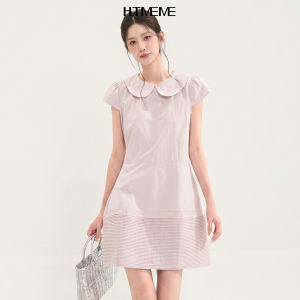 HTMEME | Summer Ruffled Puff Sleeve Mini Dress