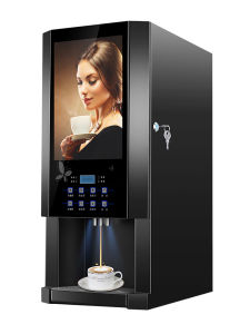 Lecon All-In-One Commercial Coffee Machine Instant Beverage Maker Office Use Automatic Hot Drink Machine Guangdong China 220V