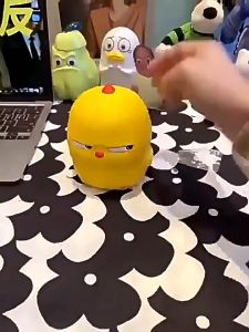 เล่นบีบสกุชชี่ รูปมังกรนม ไก่สีเหลือง บรรเทาความเครียด สำหรับเด็กผู้ชายและเด็กผู้หญิง