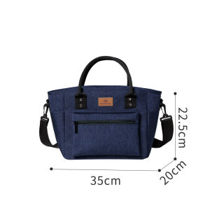 Portable insulated bag for office workers to pack lunch lunch box bag with rice portable lunch box bag picnic waterproof ice bag