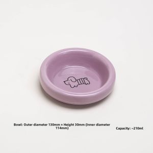 Petdebby | Raised Pet Feeding Bowl Shallow Deep Design