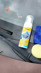 150ml Multipurpose Foam Cleaner For Car Interior Foam Cleaner With Sponge Leather Seats White Shoes Stain Remover For Car