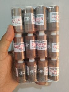 BENANG JAHIT 1 LUSIN CAP SUPER TAYLOR 500 YARD / HIGH QUALITY BAYAR DI TEMPAT