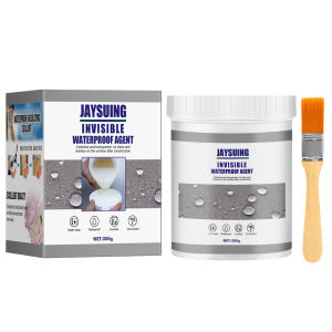 Waterproof Sealant 300g with Brush Long Lasting Moistureproof Invisible Adhesive Bathroom Tile Exterior Wall Roof Leak Sealer