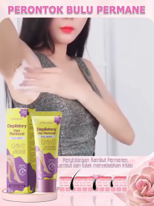 Perontok Bulu 40G Permanen penghilang bulu ketiak Hair Removal Cream Krim Penghilang Perontok Bulu Penghilang Bulu Permanen Sampai Tangan Kaki Praktis Tidak Tumbuh Lagi 【COD】