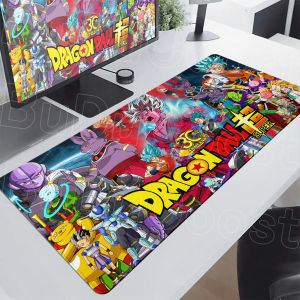 Bandai | Anime Dragon Ball Super Computer Mouse Mat CSGO LOL HD Play Mat XXL Laptop Rubber Non-slip Gamer Keyboard Pad Office Accessories