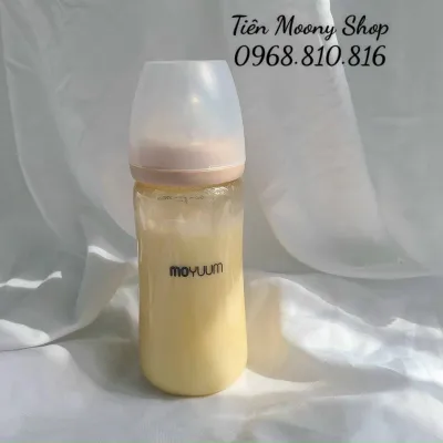 [SHIP GRAB NHANH 2H HCM]Bình Sữa PPSU Moyuum vàng trơn/ Moyuum Mây Cloud/ Bình Moyuum Lạc Đà Chính Hãng Nội Địa Hàn ( Hỗ trợ đổi núm)