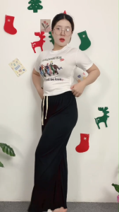 ชุดเซ็ตสาวสุดคูล เสื้อแขนสั้น+กางเกงขากว้าง สวมใส่ง่าย