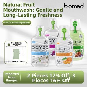 Whitening Coconut Oil Refreshing Fluoride-Free Alcohol-Free Mouthwash