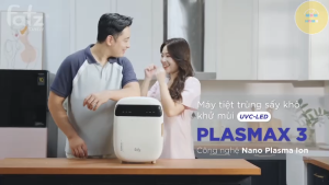Máy Tiệt Trùng Sấy Khô Khử Mùi UVC-LED FATZ BABY Công Nghệ Nano Plasma Ion PLASMAX 3 Thể Tích 16L
