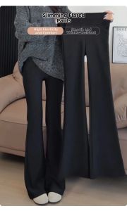 YAYANGREN | Slim Fit Tall and Plus Size Women Flared Pants High Waist