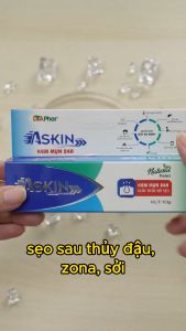 Kem bôi đẩy mụn giảm thâm mờ sẹo Askin 24h - Tuýp 10g