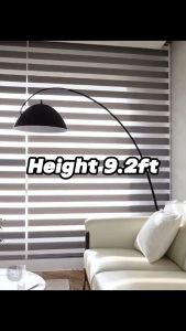 Korean Blinds Size 60*280 80*280 100*280 120*280 140*280 150*280 180*280cm Duo Roller Blinds Curtain korean office home bathroom COD Venetians Duo Roller Blinds Window Curtain