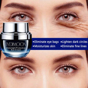 LYDIMOON eye cream Eye cream for anti aging and puffy eyes dark circles wrinkle 30g Improve dullness Lighten fine lines Delaying aging