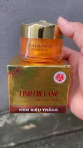 Kem Siêu Trắng Da Linh Chi Vàng Vip 25g