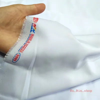 Vải kate trắng chuyên dùng may áo sơ mi học sinh