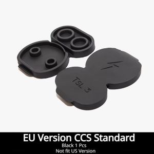 For Tesla Model 3/Y Silicone Charger Hole Protector European Standard Car Charging Port Plug Cover Charger Dust Protection Cover