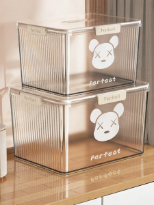 XINGYOU | Dustproof and Moistureproof Plastic Storage Box with 4 Snap Fasteners