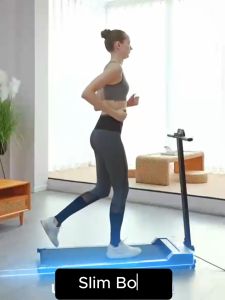Sonix T Model Treadmill Incline Sport Treadmill Sudut 8° Electric Low Watt Dapat Dilipat Running Pad Alat Olahraga Fitness Lipat Treadmill Portable Walking Pad