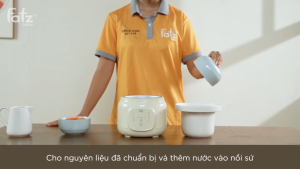 Nồi Nhiệt Hâm Nấu Chậm Đa Năng SLOW 8 FATZBABY 7 Chương Trình Nấu Đa Dạng & Giữ Ấm Dung tích 800ml